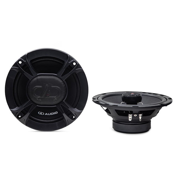 DD Audio E-Series 6.5 Inch 125W 4 Ohm Coaxial Speakers | E-X6.5b (Pair)