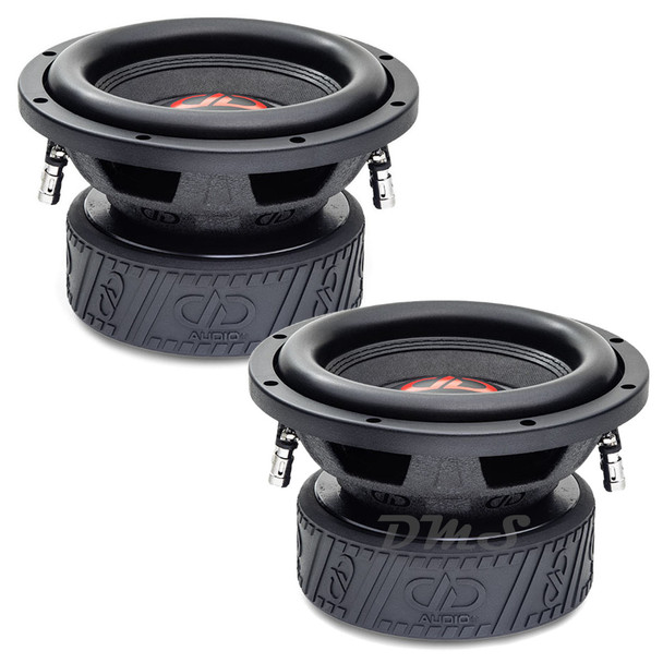 DD Audio 500-Series 8 Inch 1500W DVC 2 Ohm Subwoofers | 508e (Pair)