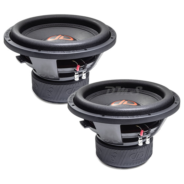 DD Audio 600-Series 12 Inch 3000W DVC 2 Ohm Subwoofers | 612f (Pair)
