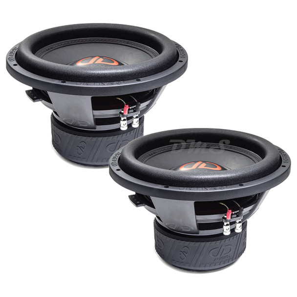 DD Audio 600-Series 12 Inch 3000W DVC 4 Ohm Subwoofers | 612f (Pair)