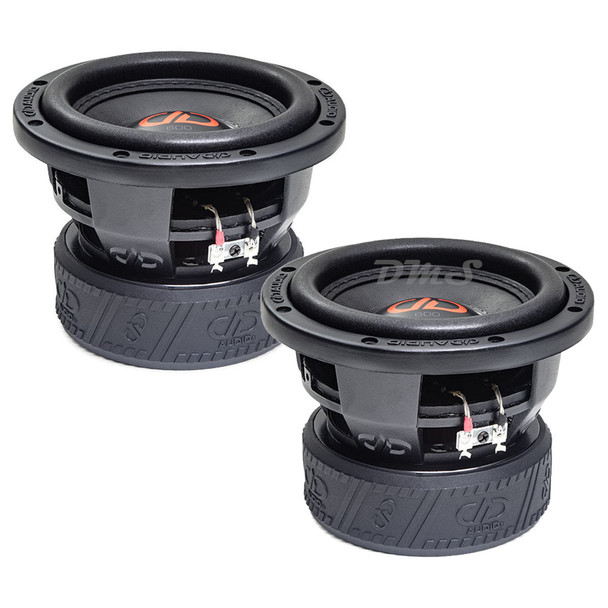 DD Audio 600-Series 6 Inch 1500W DVC 4 Ohm Subwoofers | 606d (Pair)