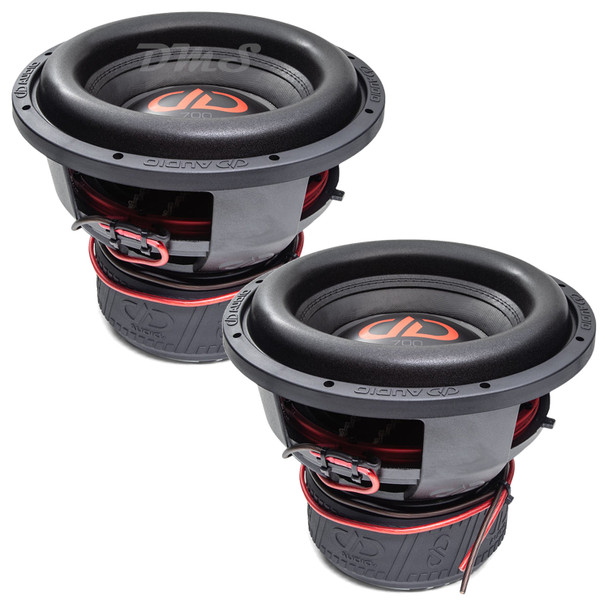 DD Audio 700-Series 12 Inch 4500W DVC 2 Ohm Subwoofers | 712f (Pair)