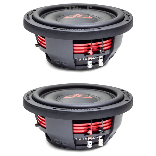 DD Audio SL600 Series 10 Inch 1200W DVC 2 Ohm Slim Subwoofers | SL610 (Pair)