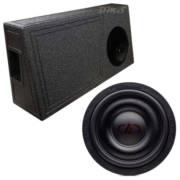 DD Audio SL600 Series SL610 Package | 10" 1200W D2 Subwoofer & QBomb Ported Truck Box
