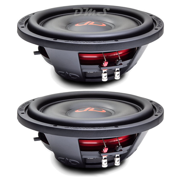 DD Audio SL600 Series 12 Inch 1200W DVC 2 Ohm Slim Subwoofers | SL612 (Pair)