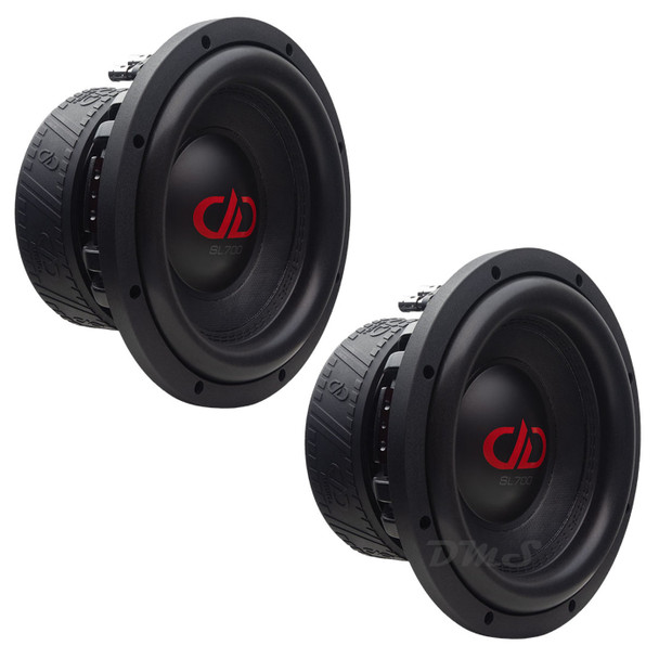 DD Audio SL700-Series 10 Inch 2000W DVC 2 Ohm Slim Subwoofers | SL710 (Pair)