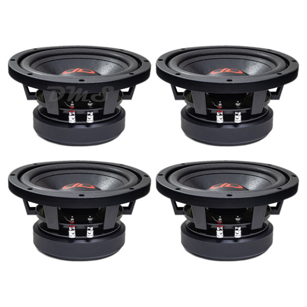 DD Audio VO-500 Series 8 Inch 800W 2 Ohm Midbass Woofers | VO-W508 (4 Pack)