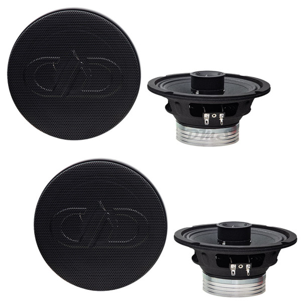 DD Audio VO-Series 6.5 Inch 500W 4 Ohm NEO Pro Coaxial Speakers | VO-XN306 (4 Pack)