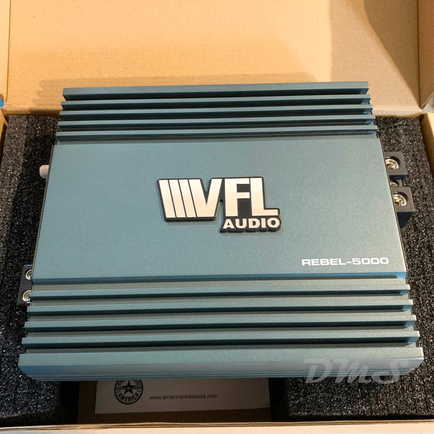VFL Audio REBEL 5000W RMS Monoblock Full Range Amplifier | REBEL-5000.1 (B-Stock)
