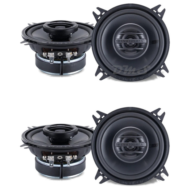 DB Drive Euphoria ESQ4 | 4 Inch 195W 4 Ohm 2-Way Coaxial Speakers (4 Pack) MAIN PHOTO