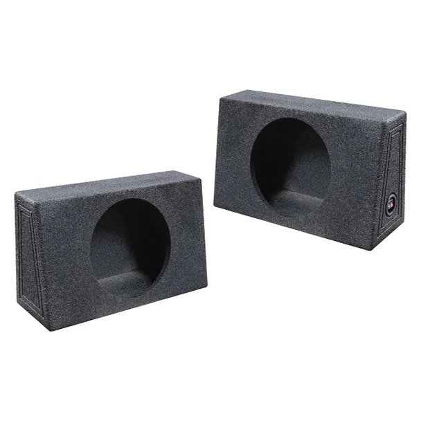 QBomb QBTRUCK112S | 12 Inch Sealed Shallow Slim Truck Subwoofer Boxes (Pair) MAIN PHOTO