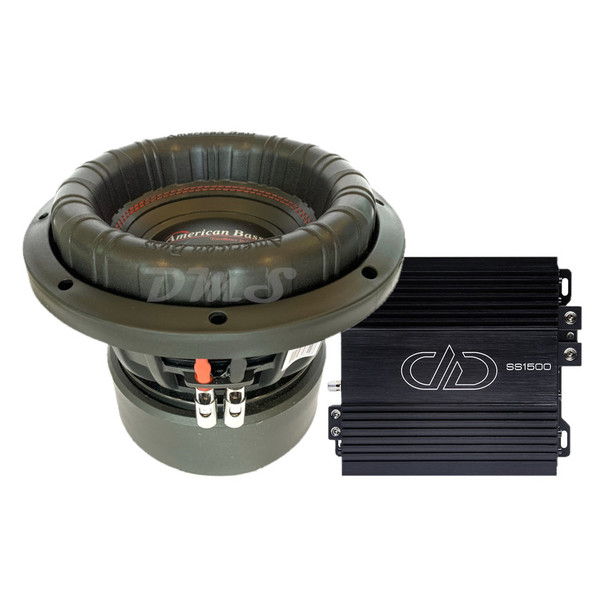 American Bass XFL-1022 V2 Subwoofer & DD Audio SS1500 Monoblock Amp Package MAIN PHOTO