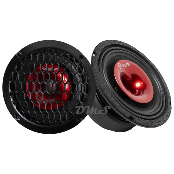 American Bass FLACON Series 6.5 Inch 600W 4 Ohm Pro Speakers | FALCON-6.5-MR (Pair) MAIN PHOTO