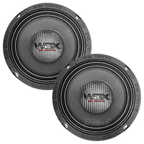 DB Drive WDX8MB6-8 | 6.5 Inch 400W 8 Ohm Pro Mid-Bass Speakers (Pair)