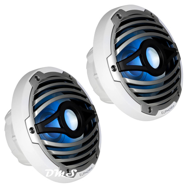 DB Drive Euphoria ERMW10.2 | 10 Inch 500W SVC 2 Ohm Marine Subwoofers w/Grill & LED (Pair) MAIN PHOTO