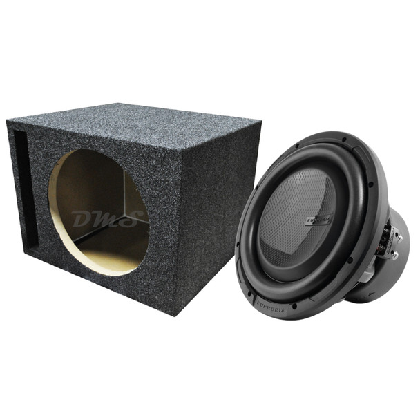 DB Drive Euphoria ERW 10 Package | 10" 1500W D4 Subwoofer & QPower HD Ported Box MAIN PHOTO