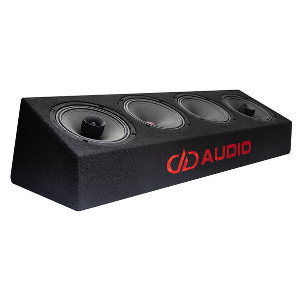 DD Audio VO-Series Quad 8 Inch 1200W DVC 2 Ohm Loaded Speaker Enclosure | LE-VO-MX208.4 MAIN PHOTO