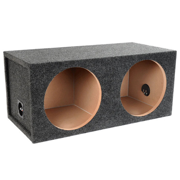 Atrend 12DQ | Dual 12 Inch Heavy-Duty Sealed Subwoofer Box MAIN PHOTO