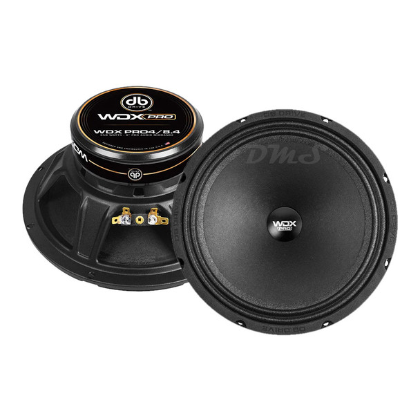 DB Drive WDX PRO4 8 Inch 350W 4 Ohm Midrange Speakers | WDXPRO4/8.4 (Pair) MAIN PHOTO