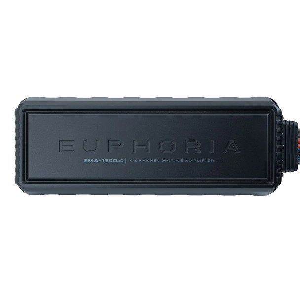 DB Drive Euphoria EMA-1200.4 | 1300W 4 Channel Full Range Marine Amplifier