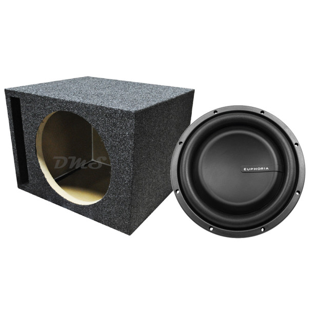 DB Drive Euphoria ESW 10 Package | 10" 1000W D4 Subwoofer & QPower HD Ported Box MAIN PHOTO