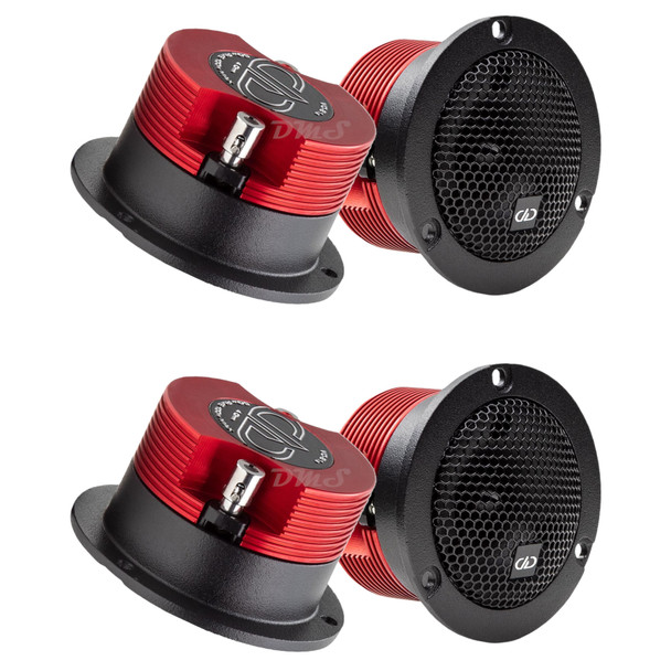 DD Audio VO-Series 25MM 100W 4 Ohm Pro Bullet Tweeters | VO-B1a (4 Pack) MAIN PHOTO