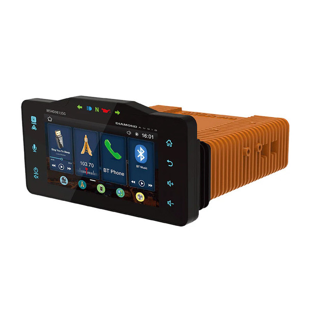 Diamond Audio MSHD9813SG | Plug-N-Play Digital Head Unit Receiver for '98 - '13 HD Street Glide