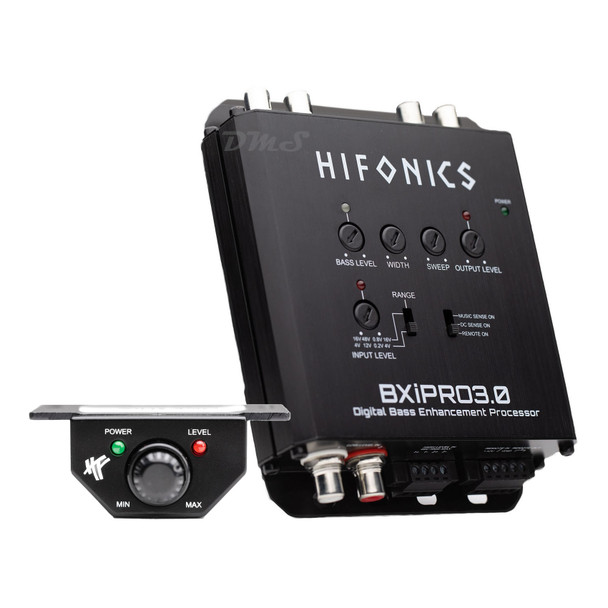 Hifonics BXiPRO3.0 | Digital Bass Processor Line Driver w/ Remote Bass Knob MAIN PHOTO