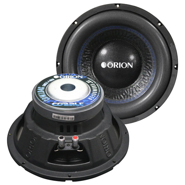 Orion Cobalt 10 Inch 1200W Max SVC 4 Ohm Subwoofer | CBW104S MAIN PHOTO
