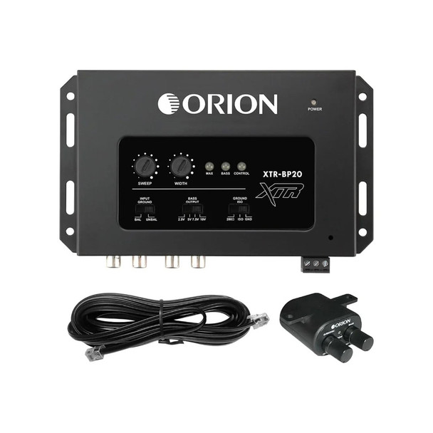 Orion XTR-BP20 | Digital Bass Processor Line Driver w/ Remote Bass Knob