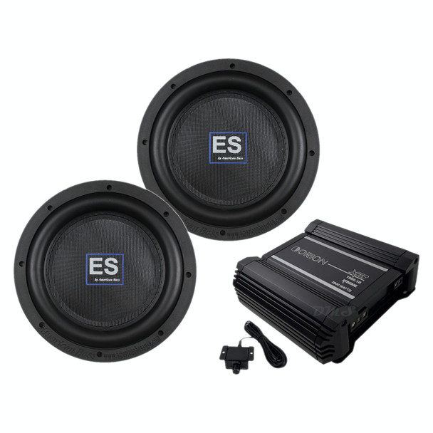 American Bass ES 10 Package | Dual 10" 1000W D4 Slim Subwoofers & Orion XTR1000.1D Amplifier MAIN PHOTO