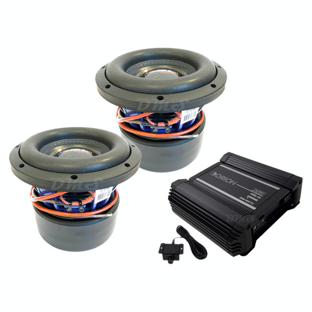 American Bass HD 8 Package | Dual 8" 800W D4 Subwoofers & Orion XTR1000.1D Amplifier MAIN PHOTO