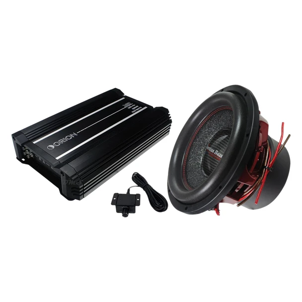 American Bass HAWK 12 Package | 12" 3000W D4 Subwoofer & Orion XTR2500.1DZ Amplifier MAIN PHOTO