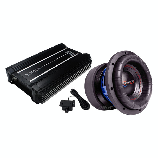 American Bass HD 10 V3 Package | 10" 4000W D2 Subwoofer & Orion XTR2500.1DZ Amplifier MAIN PHOTO