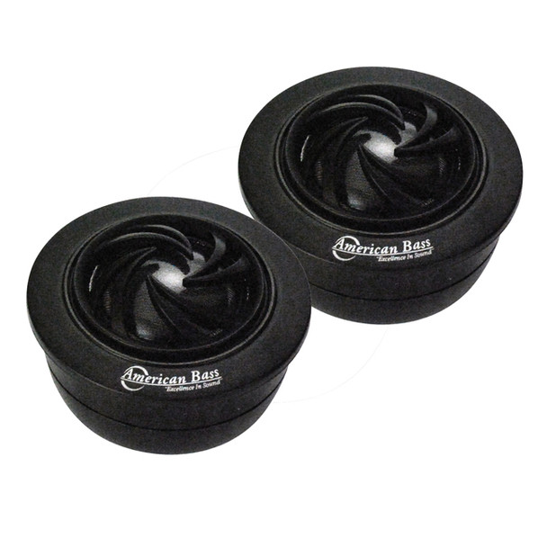 American Bass SQT2 | 1 Inch 120W 4 Ohm Soft Dome Neo Tweeters (Pair)