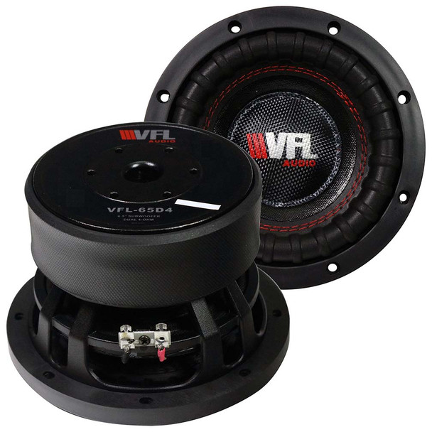 VFL Audio 6.5 Inch 600W DVC 4 Ohm Subwoofer | VFL6544