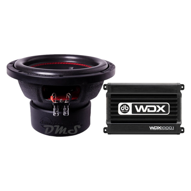 American Bass XD 10 V2 Package | 10" 900W D4 Subwoofer & DB Drive WDX1000.1 Amplifier MAIN PHOTO