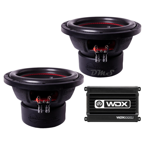 American Bass XD 10 V2 Package | Dual 10" 900W D4 Subwoofers & DB Drive WDX1000.1 Amplifier MAIN PHOTO
