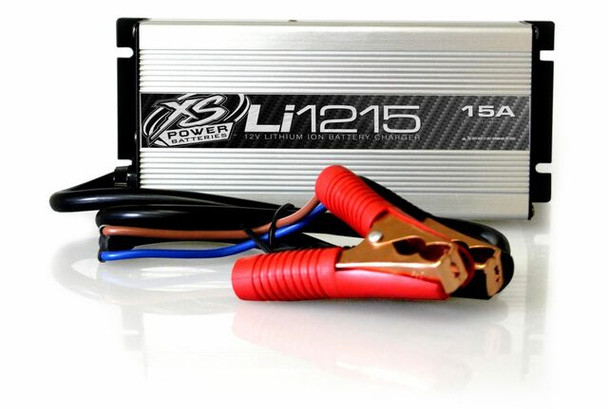 XS Power Lithium Li1215 | 12-Volt High Frequency Lithium Ion IntelliCharger | 15A Output