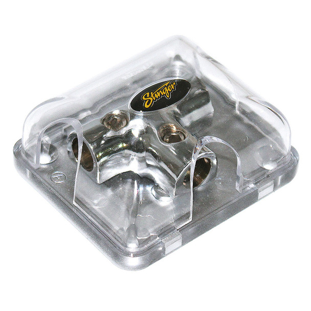 Stinger SPD512 | 3-Way Distribution Block | 0 Gauge In & Out
