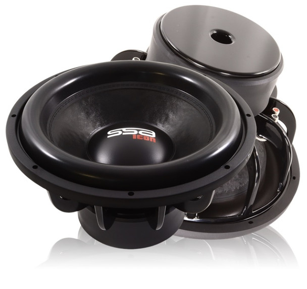SSA ICON 15 Inch 1250W RMS DVC 2 Ohm Subwoofer | ICON-15D2