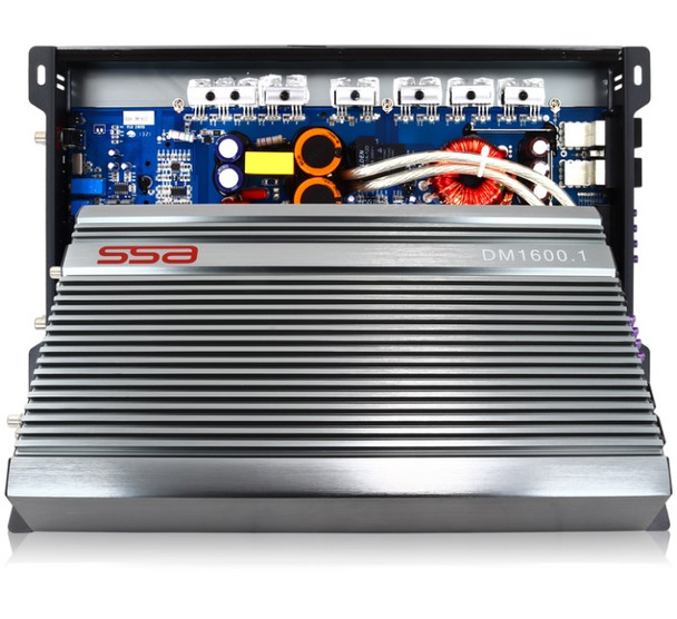 SSA Demon DM1600.1 | 1600W RMS Monoblock Subwoofer Amplifier