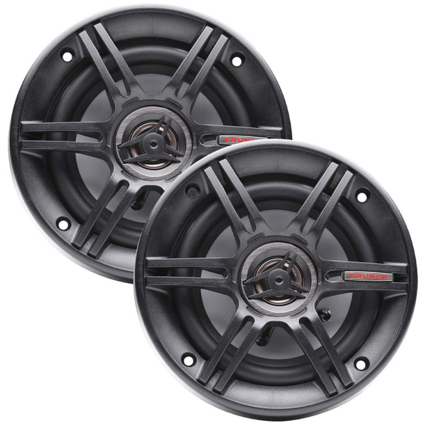 Crunch CS653C | 6.5 Inch 300W 4 Ohm 2-Way Coaxial Speakers (Pair)
