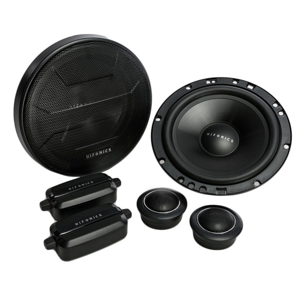 Hifonics Zeus ZS65C | 6.5 Inch 400W 4 Ohm 2-Way Component Speakers (Pair)