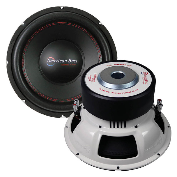 American Bass TITAN 12 Inch 1600W DVC 4 Ohm Subwoofer | TITAN1244