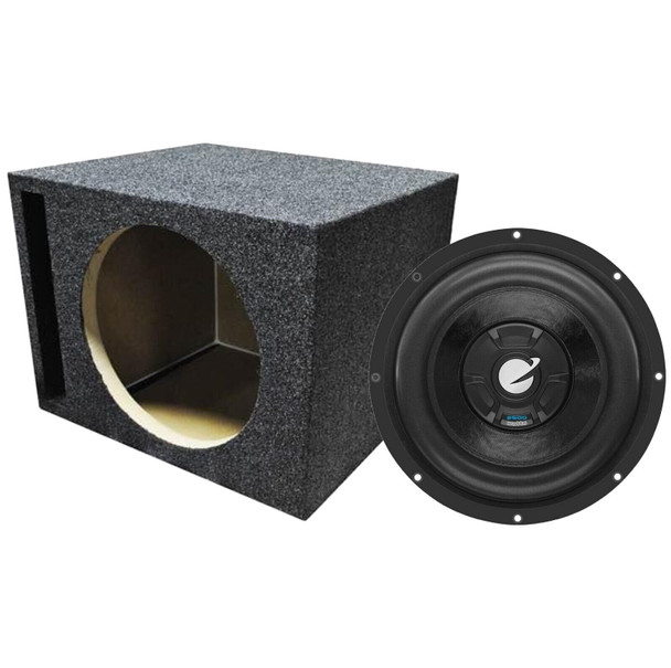 Planet Audio Big Bang BBD12B Package | 12 Inch 2500W DVC 4 Ohm Subwoofer & QPower HD Ported Box