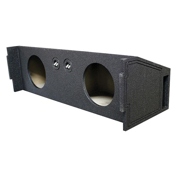 QBomb QBSUV10V | Dual 10 Inch Ported Vented SUV Subwoofer Box | Down Fire