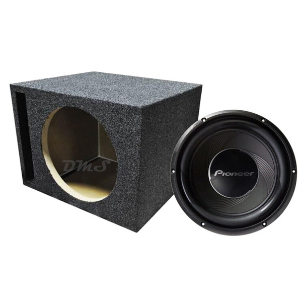 Pioneer TS-A30S4 Package | 12 Inch 1400W SVC 4 Ohm Subwoofer & QPower HD Ported Box Pioneer TS-A30S4 Package | 12 Inch 1400W SVC 4 Ohm Subwoofer & QPower HD Ported Box