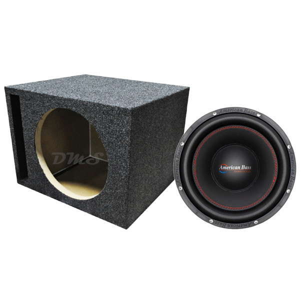 American Bass XD 12 Package | 12 Inch 1000W DVC 4 Ohm Subwoofer & QPower HD Ported Box American Bass XD 12 Package | 12 Inch 1000W DVC 4 Ohm Subwoofer & QPower HD Ported Box