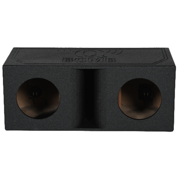 QBomb QBOMB10HP | Dual 10 Inch Kerf Ported Horn Vented Subwoofer Box QBomb QBOMB10HP | Dual 10 Inch Kerf Ported Horn Vented Subwoofer Box